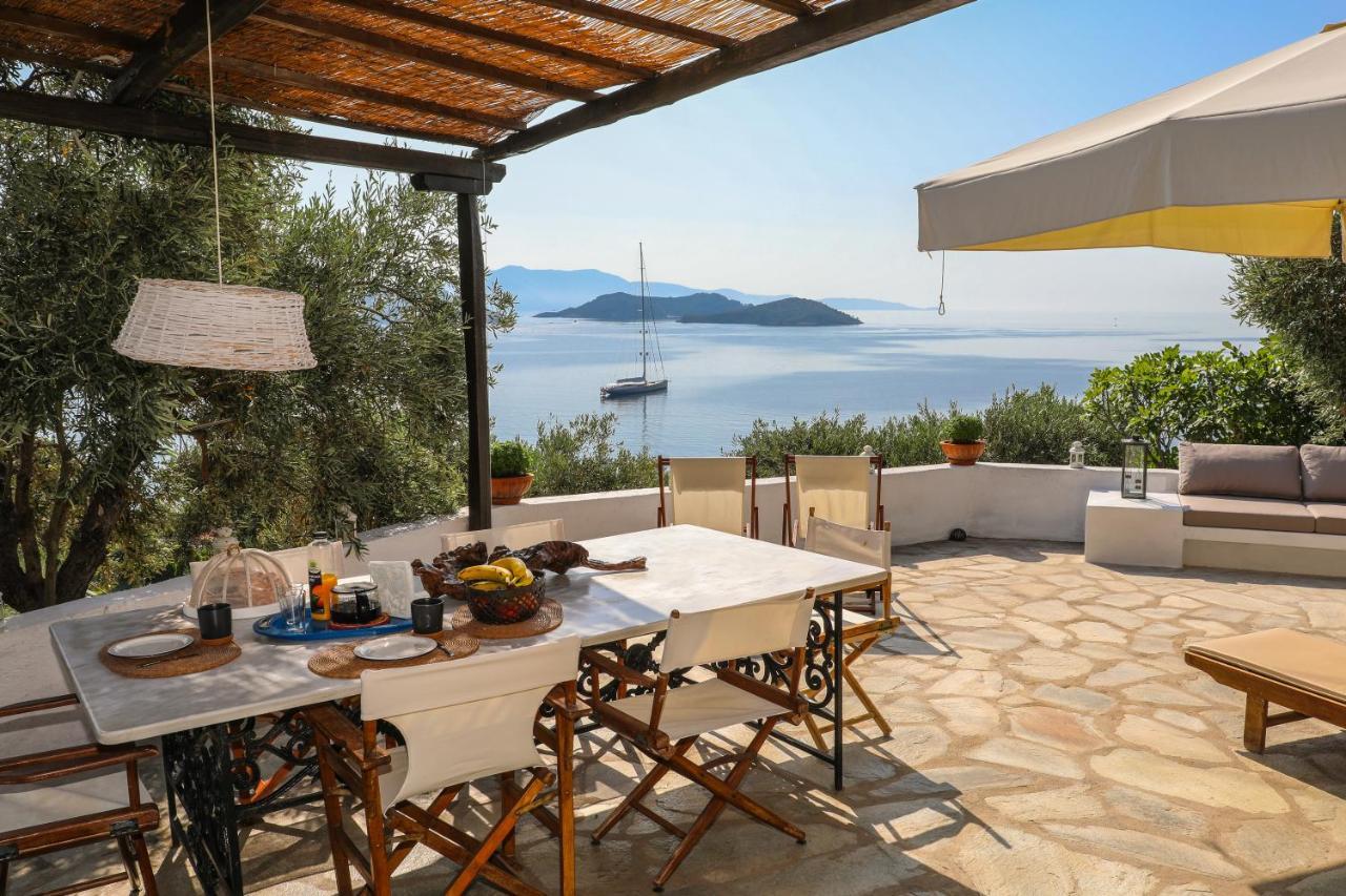 Golden View Villa Skiathos-Stadt Exterior foto